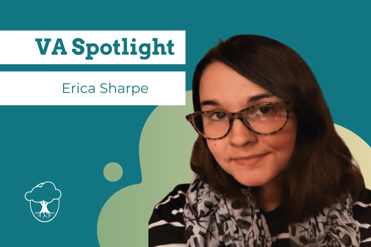 Erica Sharpe, Trusty Oak virtual assistant known for creativity and organizational skills
