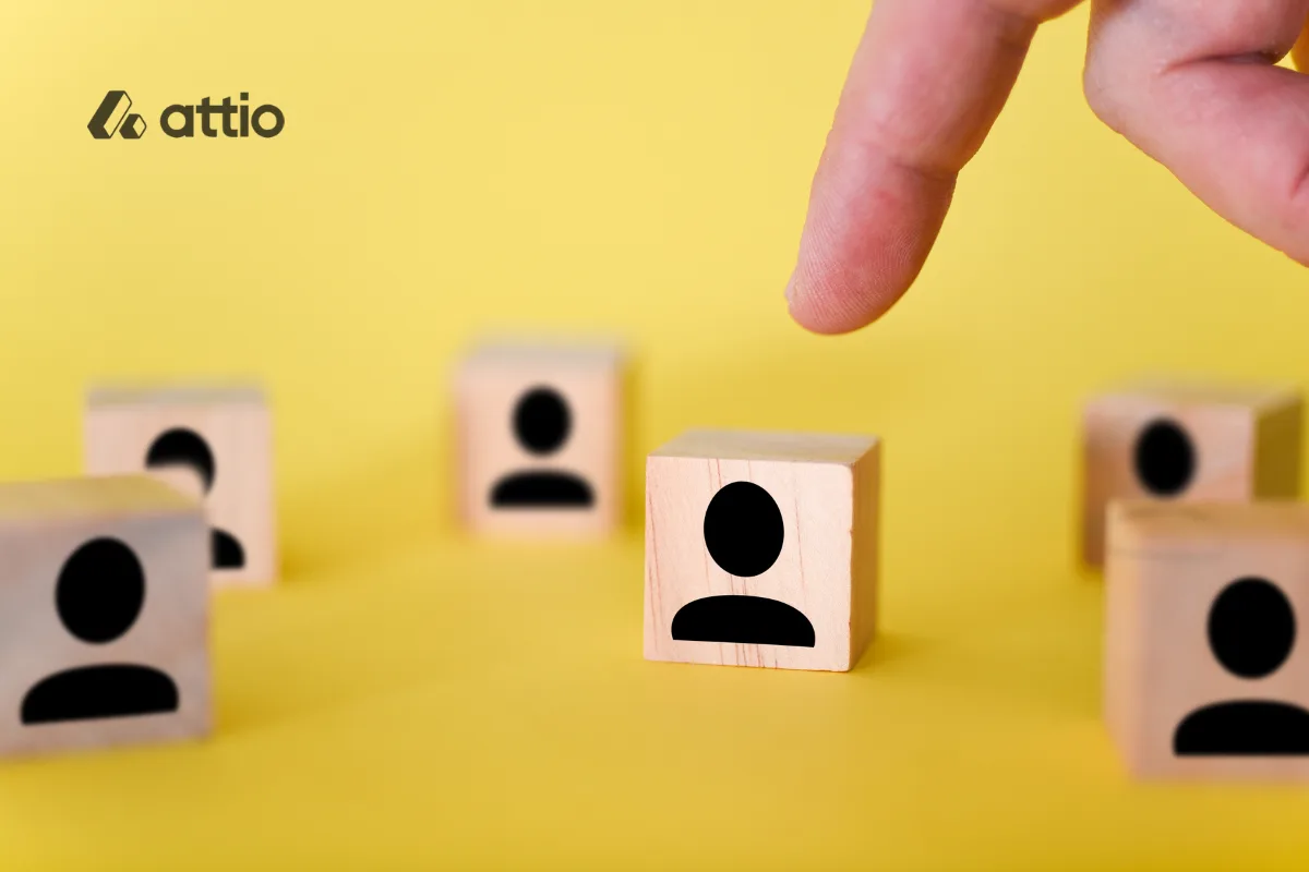 Attio CRM dashboard interface showing flexible database management for small businesses