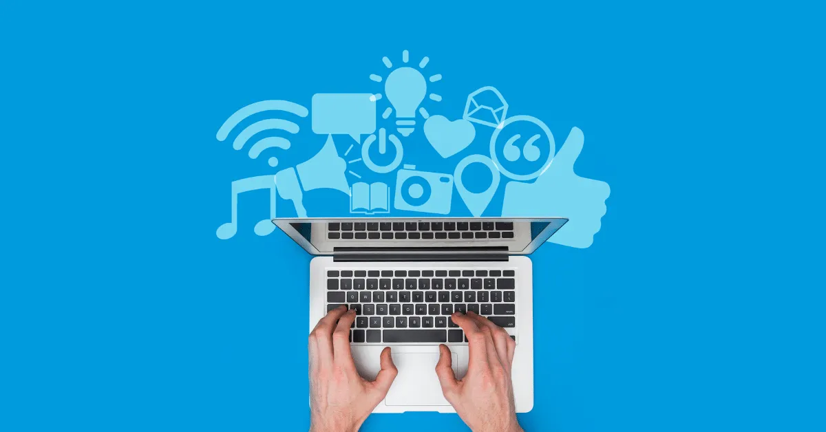 Small business building professional brand identity with polished website and logo design