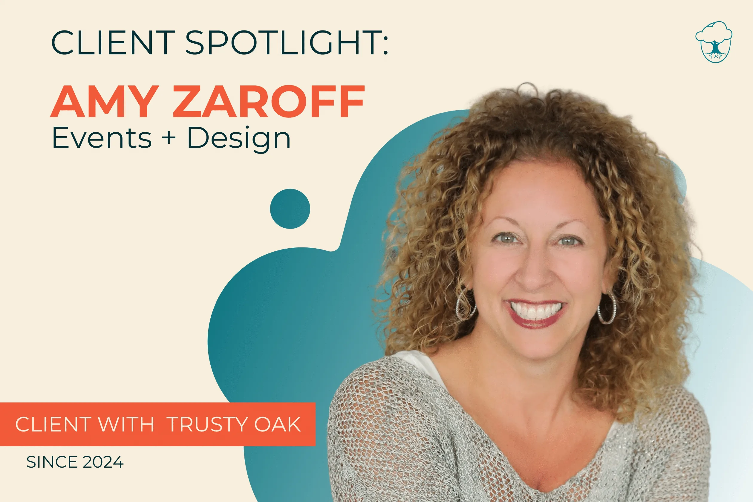 Amy Zaroff, award-winning event producer and Trusty Oak client featured in spotlight series