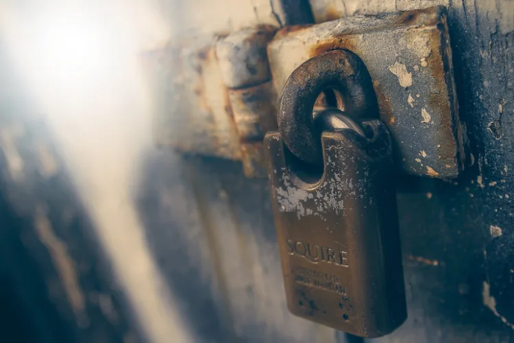 Remote worker using VPN and secure connection practices on public WiFi networks